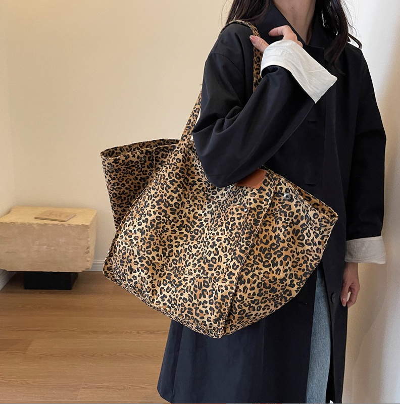 Leoparden Oversize Tasche