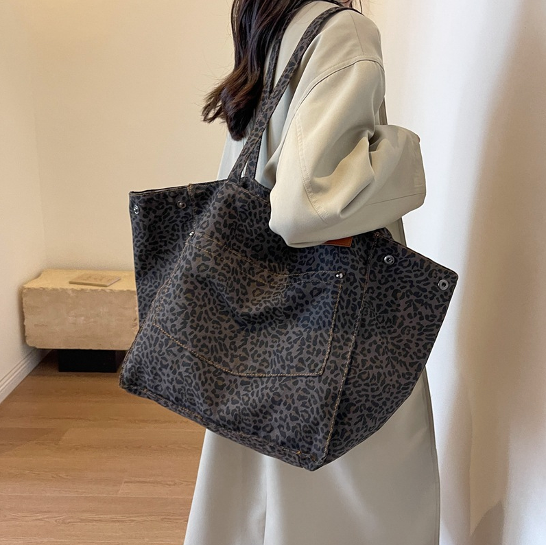 Leoparden Oversize Tasche