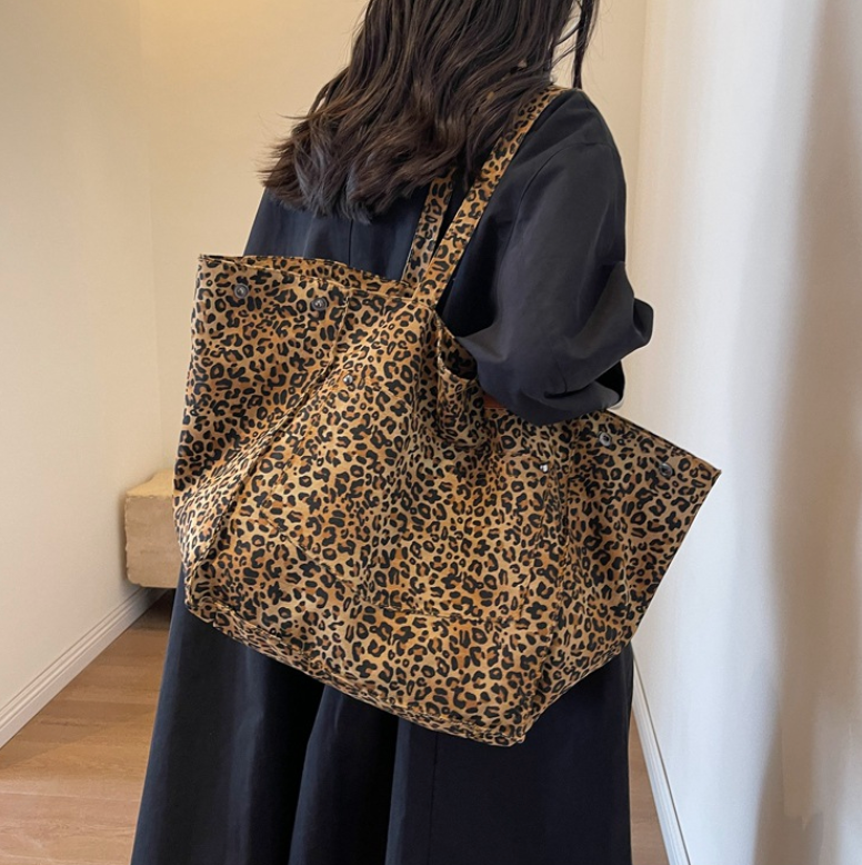 Leoparden Oversize Tasche