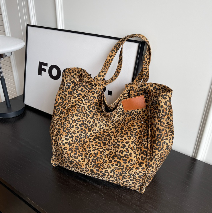 Leoparden Oversize Tasche