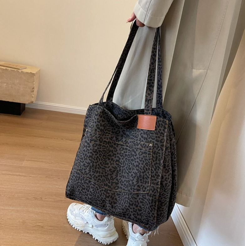 Leoparden Oversize Tasche